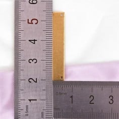 Connettori rettangolari da incidere in ottone 2 fori 35 x 6 mm 2pz Gioie d'Oriente 2