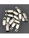 Terminali capicorda rigati oro per cordoncino 5 x 9 mm 16pz Gioie d'Oriente