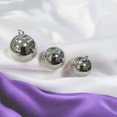 Ciondolo chiama angeli in ottone argento varie misure 1pz Gioie d'Oriente 2
