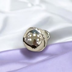 Ciondolo campanella in argento 925 12.5 x 13 mm 1pz Gioie d'Oriente 2
