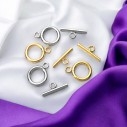 Chiusure T in acciaio con anello diverse misure 1 pz | GDO