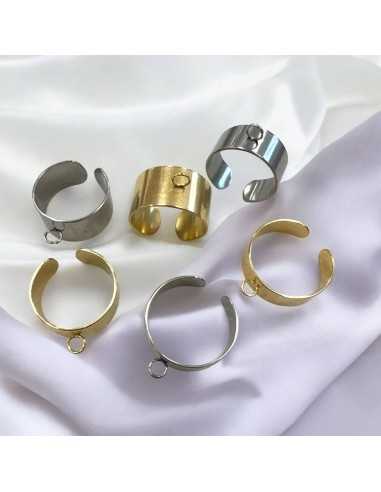 Base anello regolabile in Acciaio inox con anella 1pz - Varie larghezze | GDO