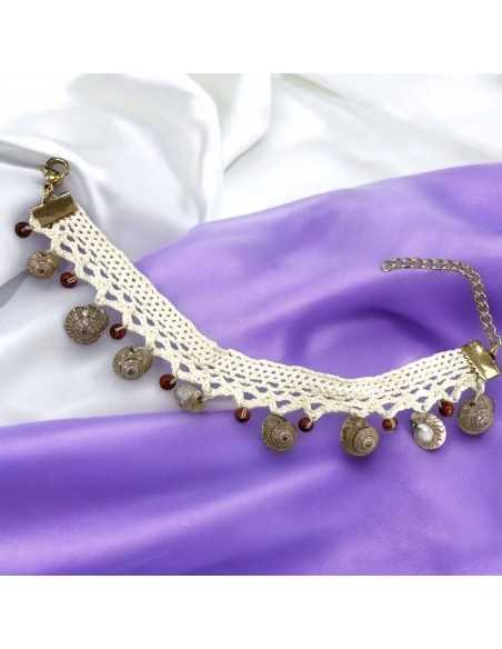 Kit Collana e Bracciale Passamaneria con Ciondoli Conchiglia | GDO