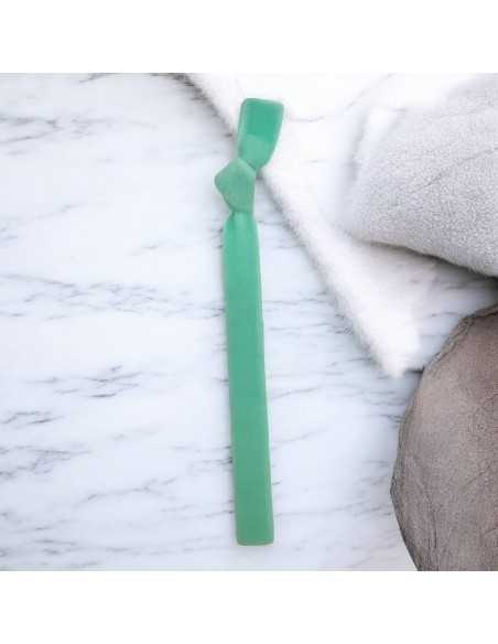 Bracciale velluto elastico 1cm per creazioni fai da te colore verde acqua|GDO