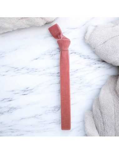 Bracciale velluto elastico 1cm per creazioni fai da te colore camelia |GDO