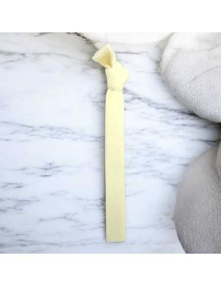 Bracciale velluto elastico 1cm per creazioni fai da te colore panna|GDO