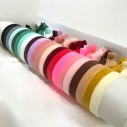 Bracciale velluto elastico 1cm per creazioni fai da te colori vari