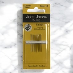12 aghi da ricamo John James misura 11 - JJ11011C embroidery needles - GDO
