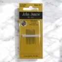 12 aghi da ricamo John James misura 11 - JJ11011C embroidery needles - GDO