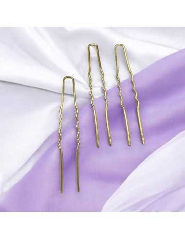 Base forcine capelli metallo 65mm confezione 3pz | GDO