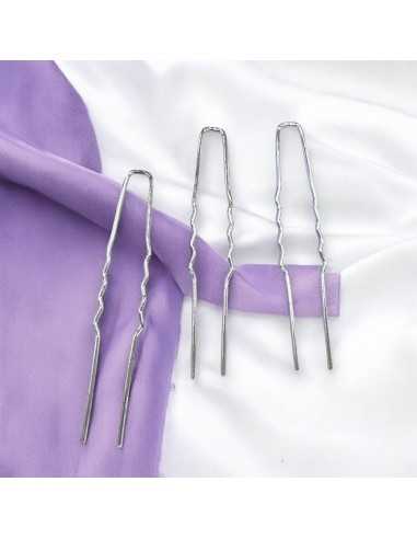 Base forcine capelli metallo 65mm confezione 3pz | GDO