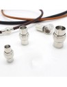 chiusure magnetiche calamita per bigiotteria collana  bracciale col argento rodiato