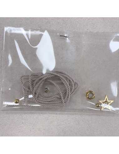 Kit bracciale acciaio chiusura a...