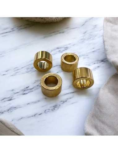 Distanziatori a rondella 5x8mm con foro largo 4.5mm in Acciaio oro 2pz |GDO