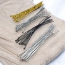 Chiodini con testa a Pallina in ottone 0.8x70mm 20pz - Vari colori | GDO