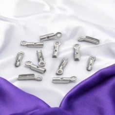 Terminali chiusura cordoncino acciaio inox 1.8x8.5mm assortiti | GDO 2