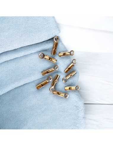 Terminali chiusura cordoncino acciaio inox 1.8x8.5mm assortiti | GDO