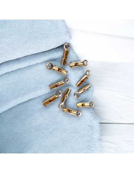 Terminali chiusura cordoncino acciaio inox 1.8x8.5mm assortiti | GDO