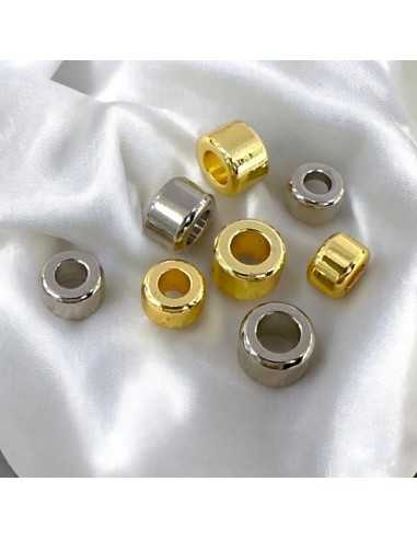 Distanziatori tubolari lisci ottone 4x6mm e 5x7mm foro largo | GDO