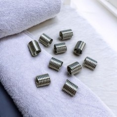 Terminali cricchetto acciaio 3.8x4.4mm foro 3mm 10pz colore a scelta | GDO 2
