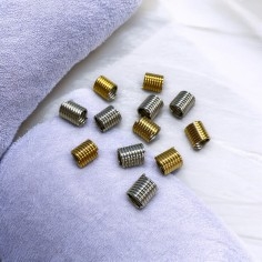 Terminali cricchetto acciaio 3.8x4.4mm foro 3mm 10pz colore a scelta | GDO