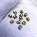 Terminali cricchetto acciaio 3.8x4.4mm foro 3mm 10pz colore a scelta | GDO