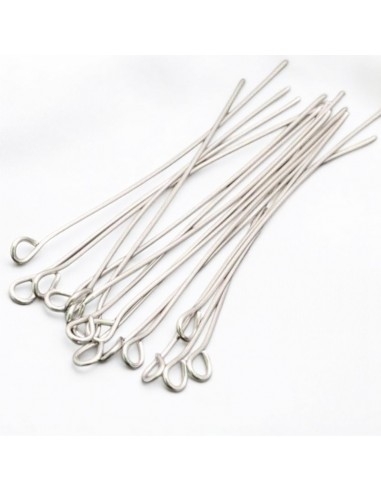 Chiodini occhiello acciaio 0.6mm 50/70mm 20pz | GDO