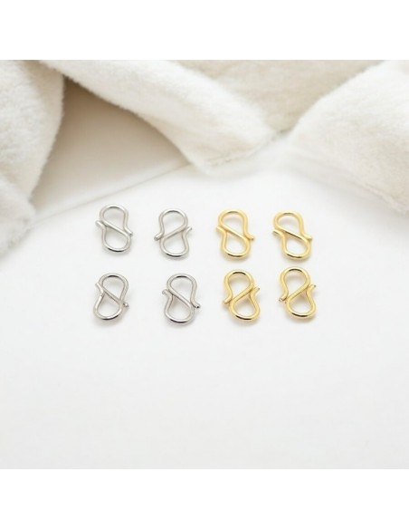 Chiusura a S in acciaio inossidabile 7x13mm 5pz | GDO