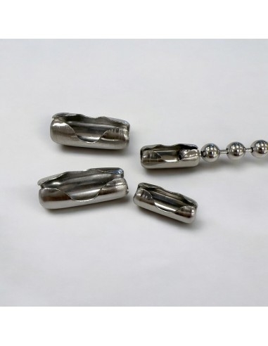 Chiusure in acciaio per catene a palline 6mm e 8mm confezione 4pz | GDO