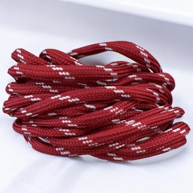 Cordoncino in poliestere fantasia bordò 3mm 3mt | GDO