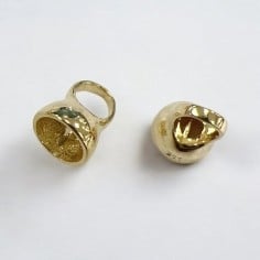 Esterno coppetta Argento 925  6x8mm/7x10mm colori assortiti 2pz | GDO 2
