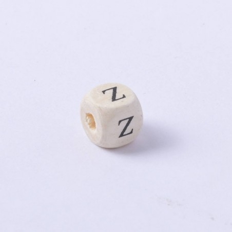 Perline cubo con Lettere dell'alfabeto in legno 10mm 5pz | GDO