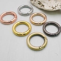 Moschettone metallo , 1 pezzo, dimensione 22mm, per creazioni fai da te, marchio GDO
