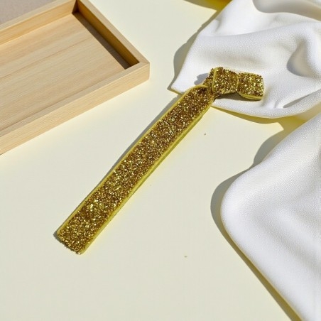 Bracciale elastico Oro con brillantini 10mm 1pz | GDO