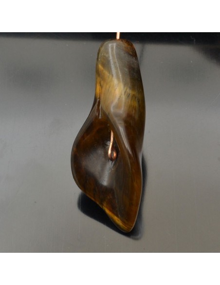 Pietra dura a forma di calla con foro passante in pietra dura 1 Pz.