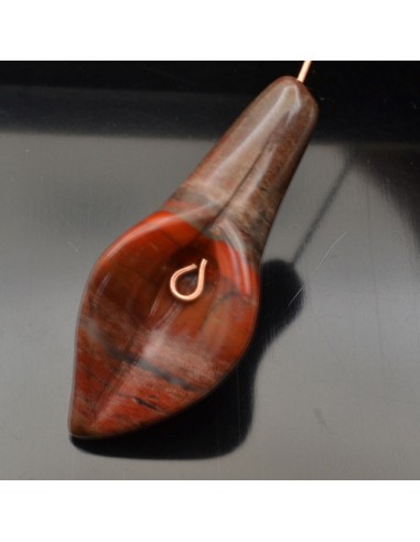 Pietra dura a forma di calla con foro passante in pietra dura 1 Pz.