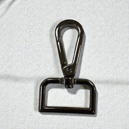 Moschettoni girevoli per tracolle e portachiavi in metallo Canna di fucile 32x60mm | GDO