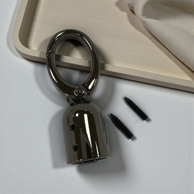 Moschettone con terminali e viti per manici e tracolle in metallo canna di fucile 15x62mm | GDO