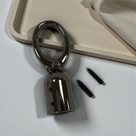 Moschettone con terminali e viti per manici e tracolle in metallo canna di fucile 15x62mm | GDO