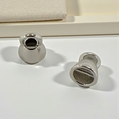 Terminali a coppetta in Argento 925% con barretta 5.2x6.5mm 2pz - Vari colori | Gioie d'Oriente 2