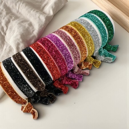 Bracciale elastico con brillantini 10mm 1pz - Vari colori | GDO