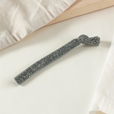 Bracciale elastico Argento con brillantini 10mm 1pz | GDO