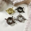 Moschettone tondo grande in ottone 23x35mm - Vari colori | GDO
