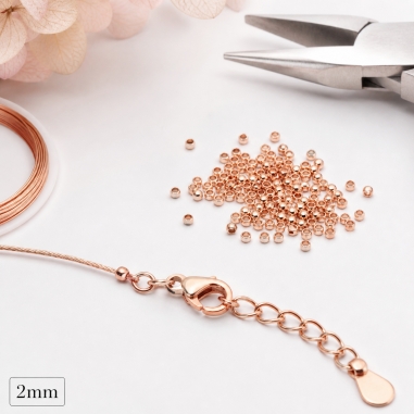 Schiaccini in ottone oro rosa misure...