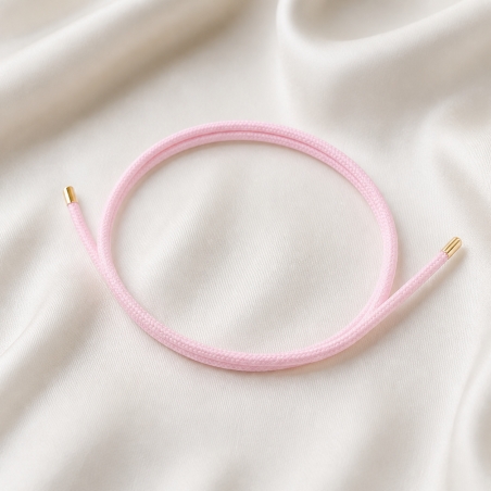 Girocollo magnetico in acciaio rosa e rosa antico 1.8mm regolabile 50cm Gioie d'Oriente
