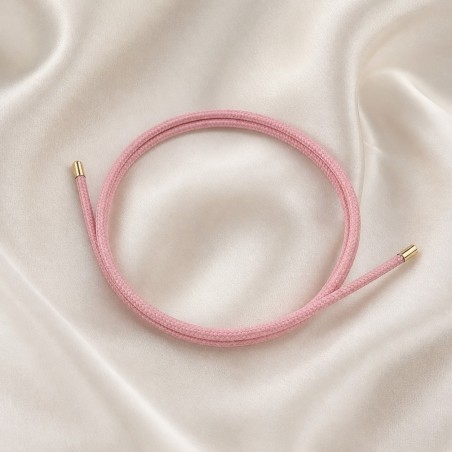 Girocollo magnetico in acciaio rosa e rosa antico 1.8mm regolabile 50cm Gioie d'Oriente
