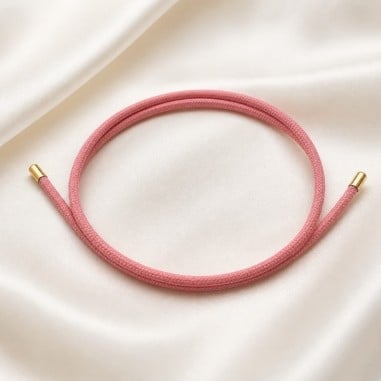Girocollo magnetico in acciaio Rosa scuro 1.8mm regolabile 50cm | GDO