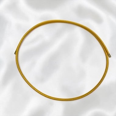Girocollo magnetico acciaio Oro e...