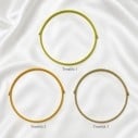 Girocollo magnetico acciaio Oro e Giallo 1.8mm regolabile 50cm | GDO