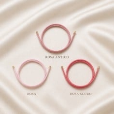 Girocollo magnetico in acciaio tonalità Rosa 1.8mm regolabile 50cm | GDO